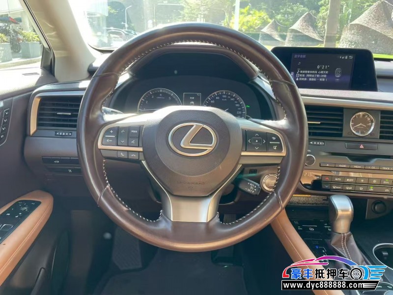 18年雷克萨斯RX轿车抵押车出售
