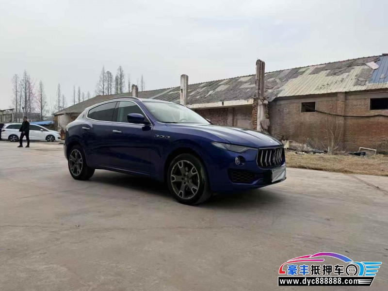 18年玛莎拉蒂莱万特轿车抵押车出售