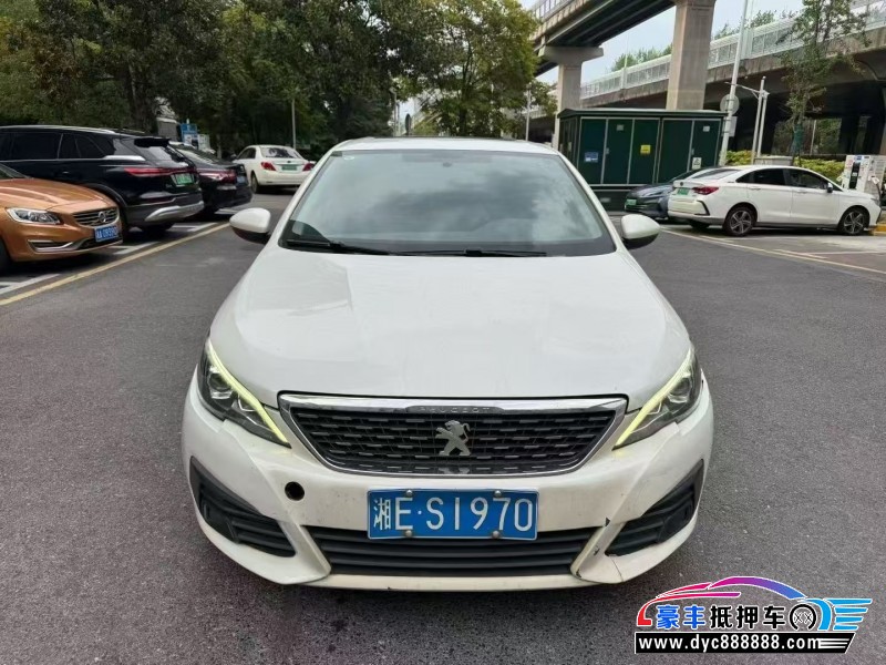 19年标致308轿车抵押车出售
