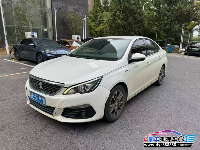 19年标致308轿车抵押车出售