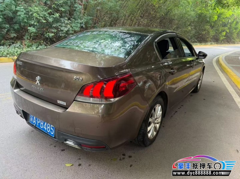 16年标致508轿车抵押车出售