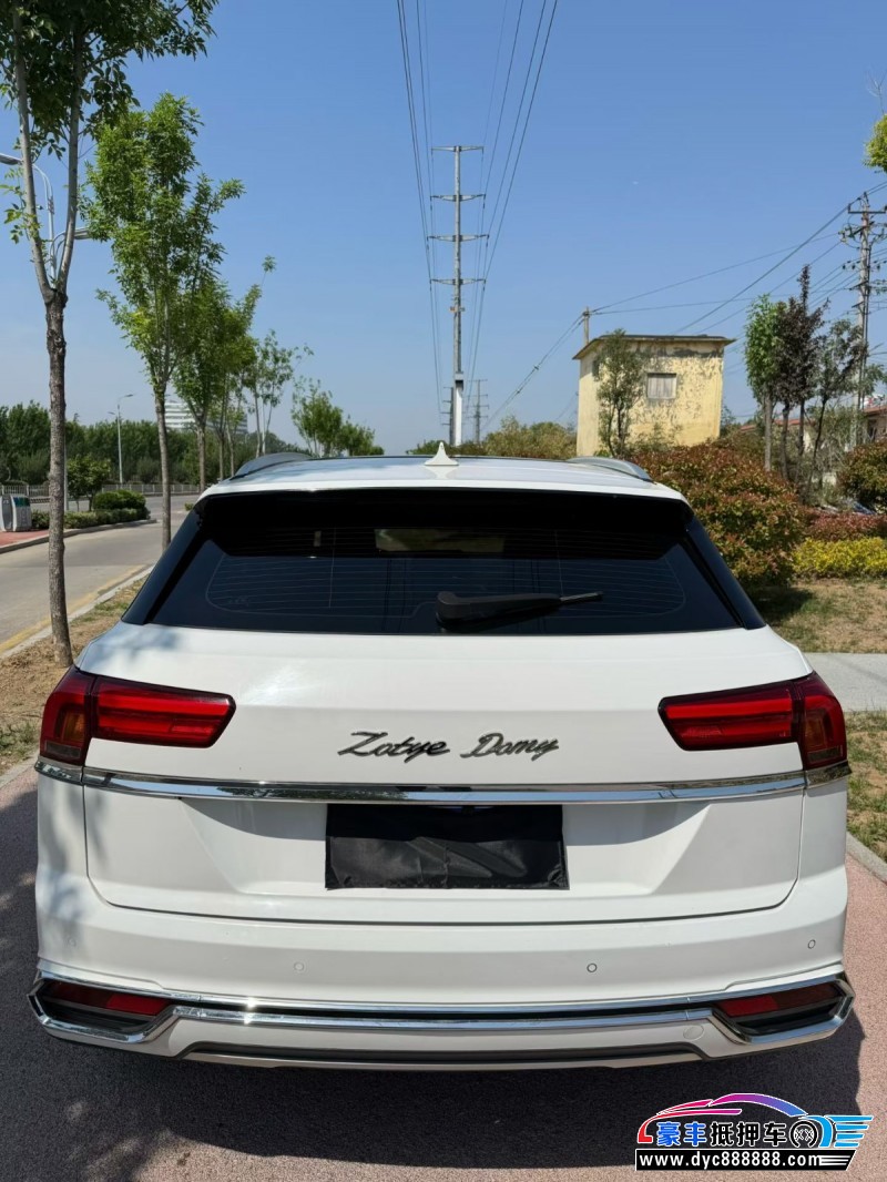 19年众泰大迈X7轿车抵押车出售