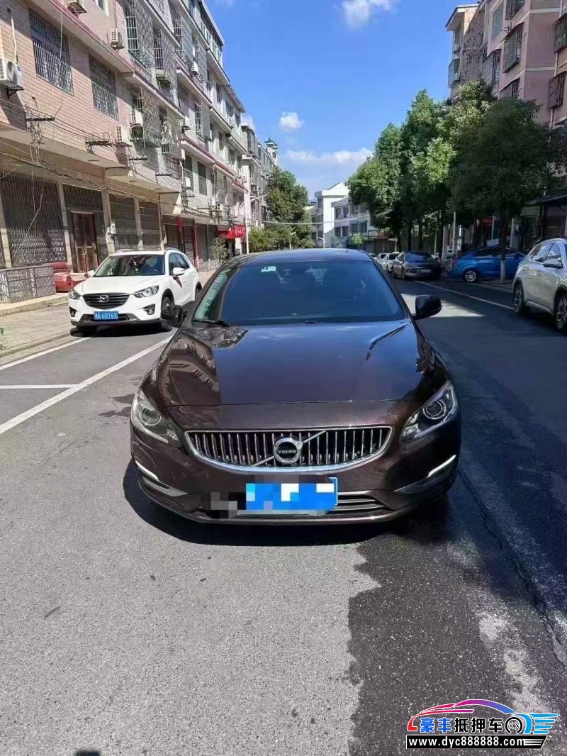 19年沃尔沃S60L轿车抵押车出售
