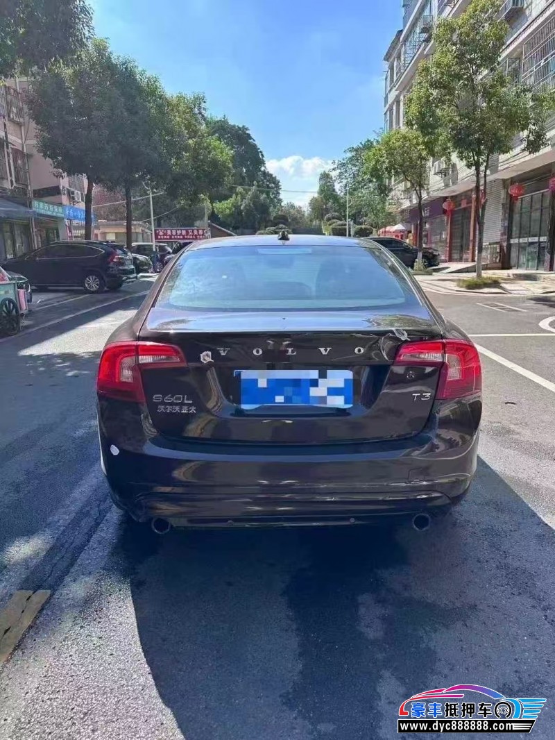 19年沃尔沃S60L轿车抵押车出售