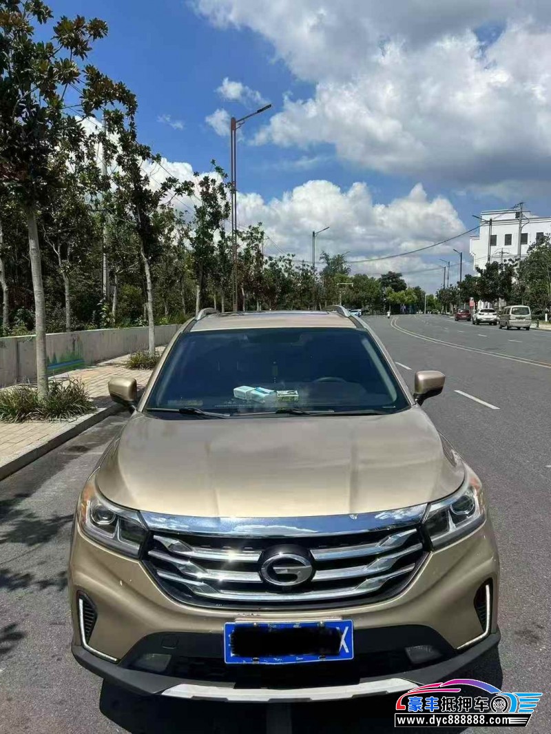 19年传祺GS4轿车抵押车出售