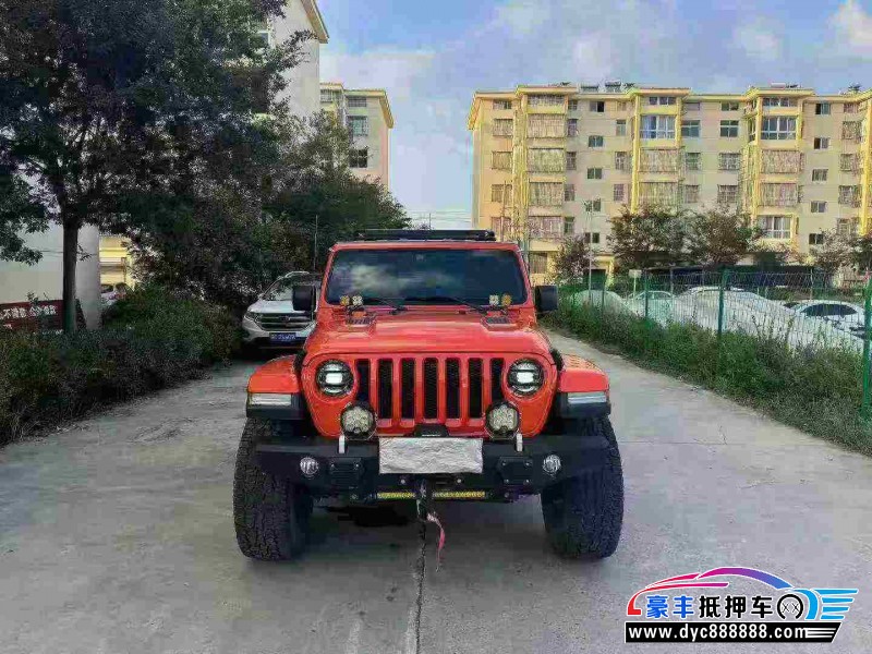 20年Jeep牧马人轿车抵押车出售