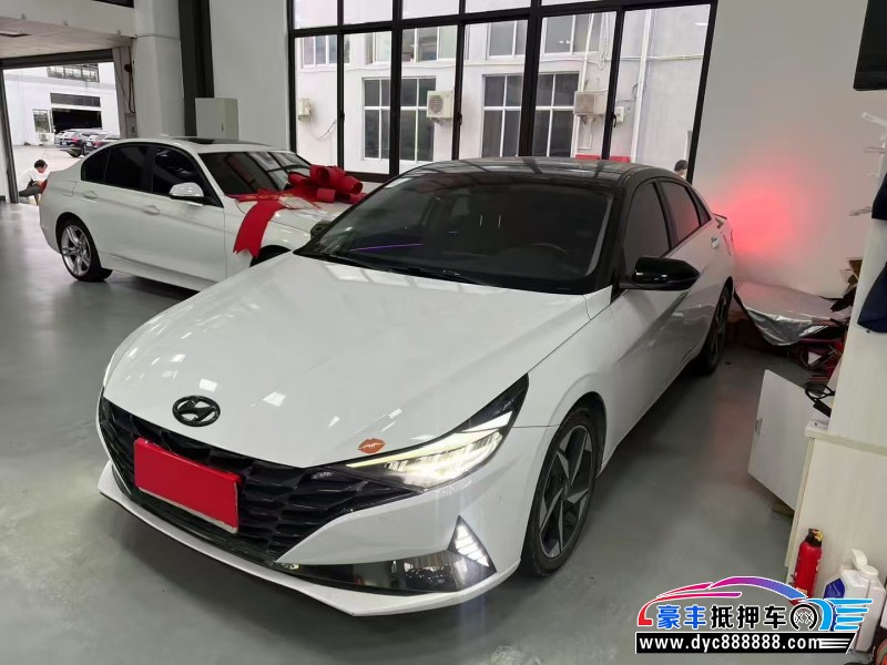 21年现代伊兰特轿车抵押车出售
