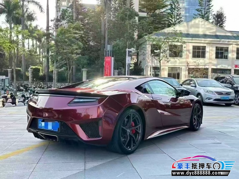 20年讴歌NSX轿车抵押车出售