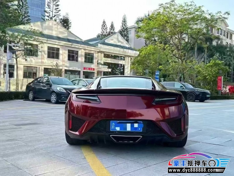 20年讴歌NSX轿车抵押车出售