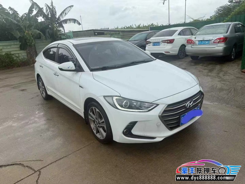 19年现代朗动轿车抵押车出售