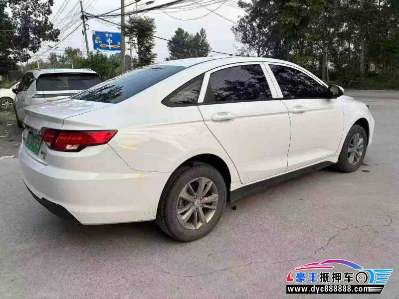 24年吉利帝豪EV轿车抵押车出售