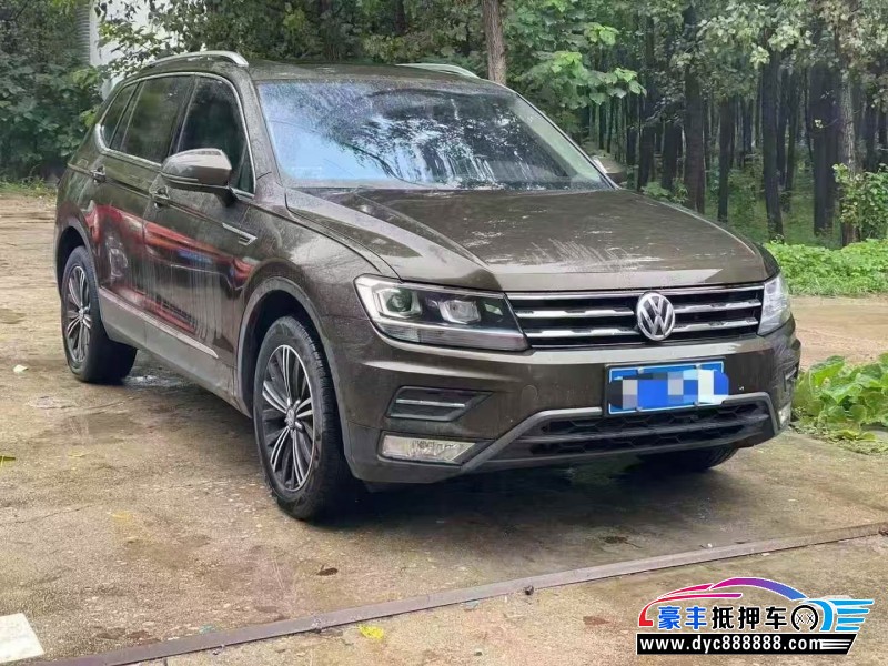 19年大众途观轿车抵押车出售