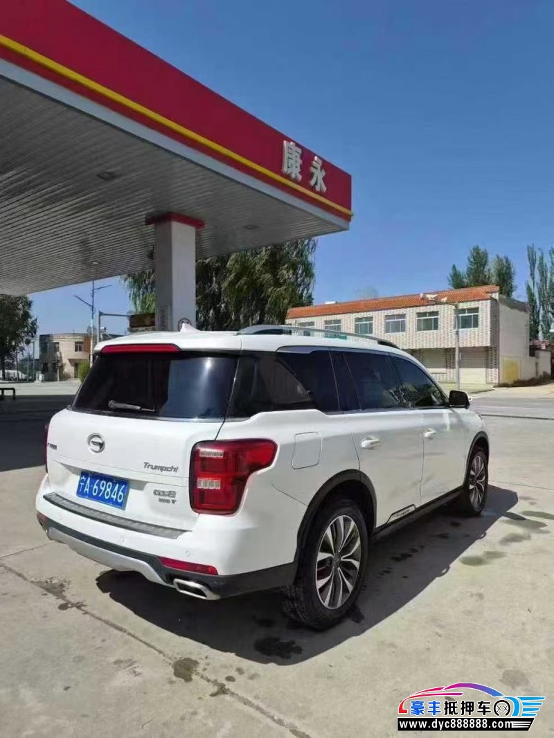 19年传祺GS8轿车抵押车出售