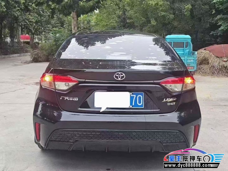 21年丰田雷凌轿车抵押车出售