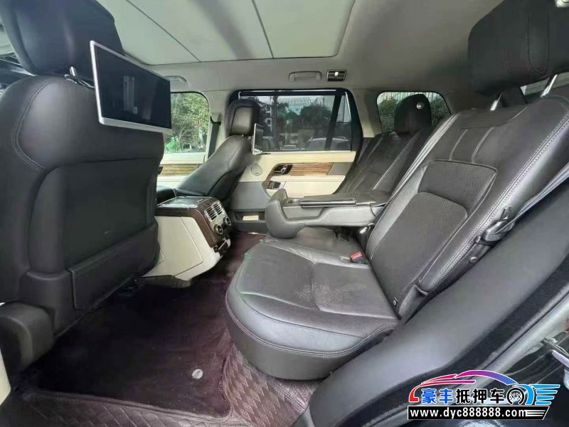 18年路虎揽胜行政轿车抵押车出售