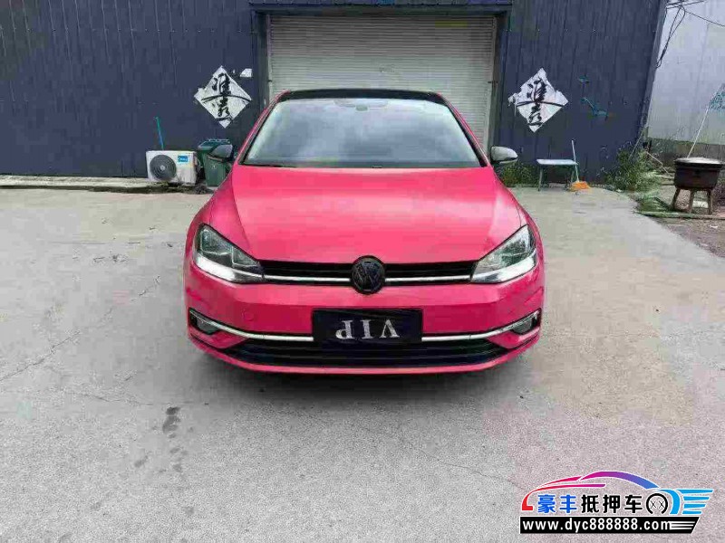18年大众高尔夫轿车抵押车出售