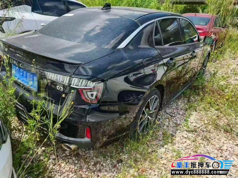 22年领克03轿车抵押车出售