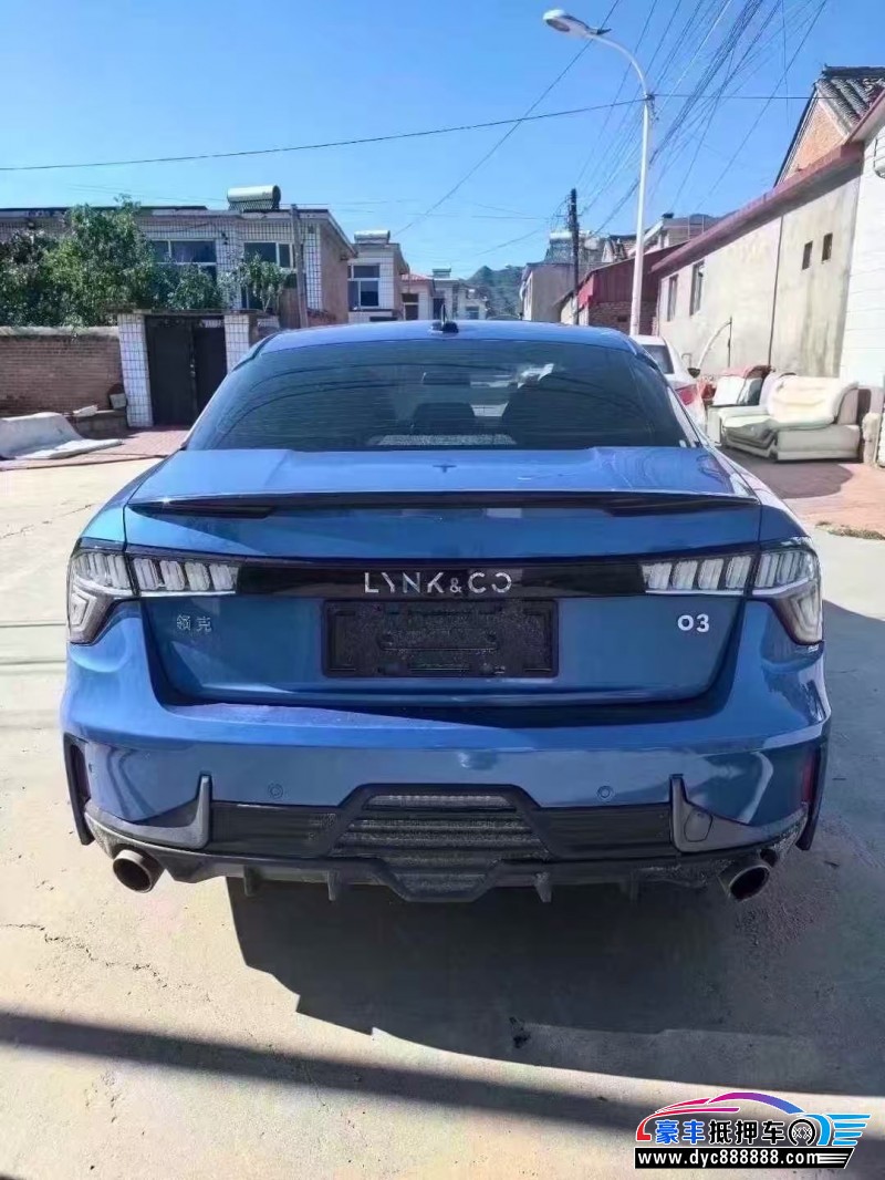 19年领克03轿车抵押车出售