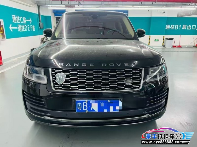 18年路虎揽胜行政轿车抵押车出售