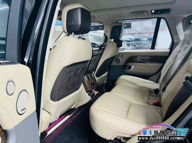 18年路虎揽胜行政轿车抵押车出售