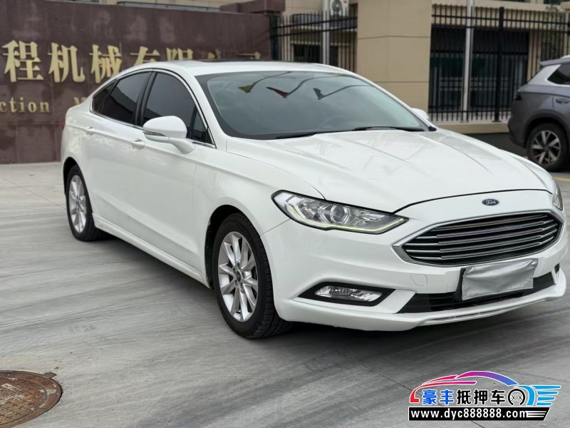 18年福特蒙迪欧轿车抵押车出售