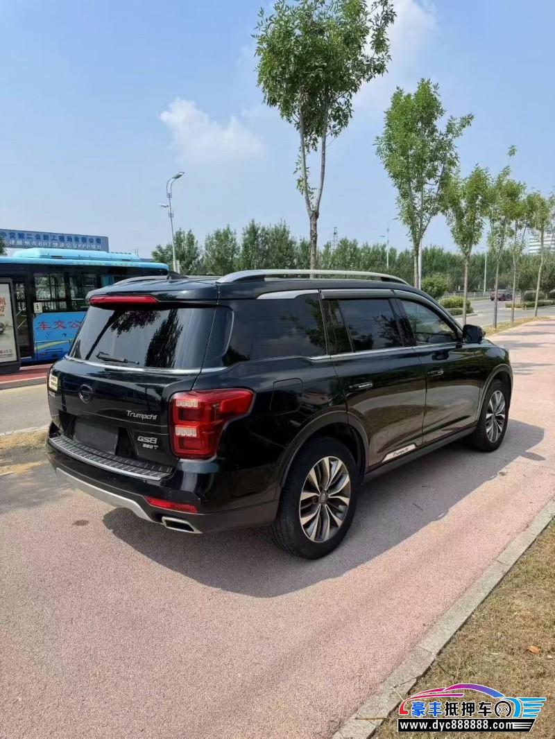 19年传祺GS8轿车抵押车出售