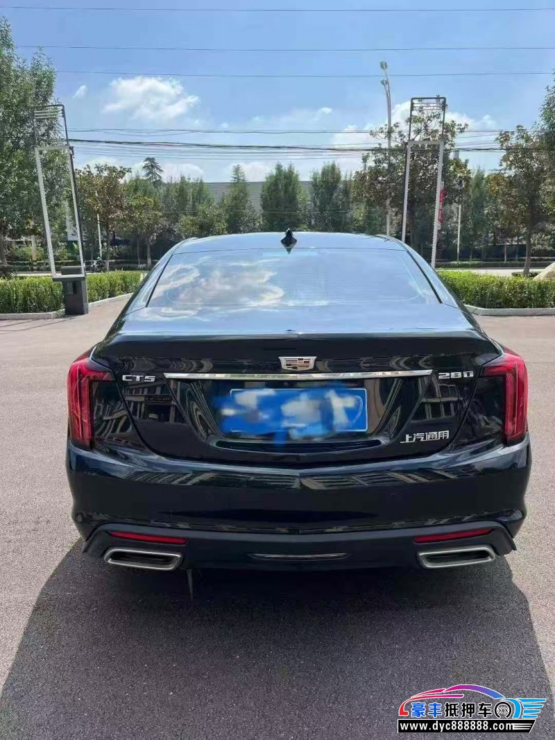 23年凯迪拉克CT5轿车抵押车出售
