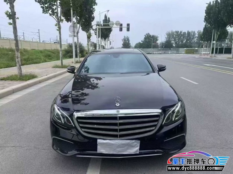 18年奔驰E轿车抵押车出售