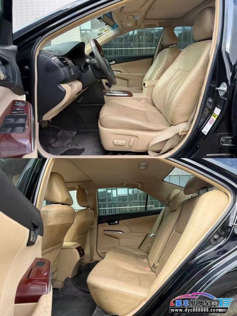 14年丰田凯美瑞轿车抵押车出售