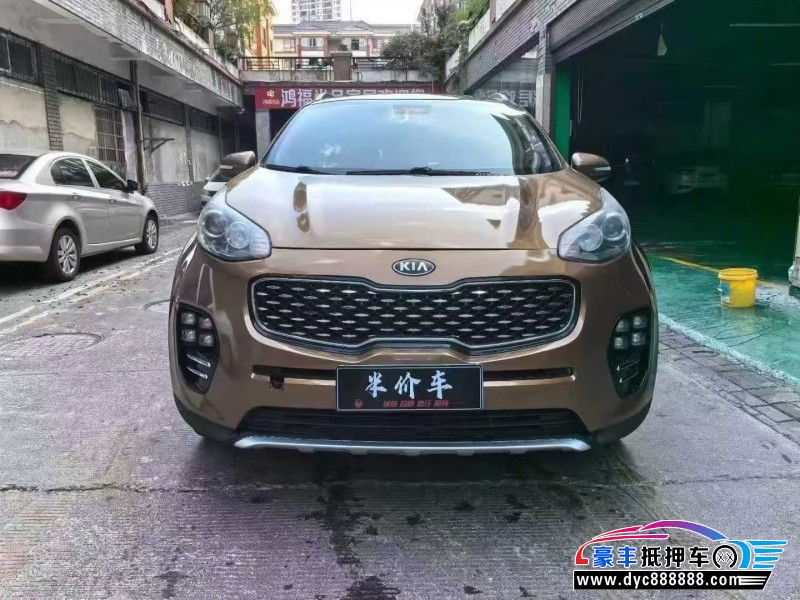 17年起亚KX5轿车抵押车出售