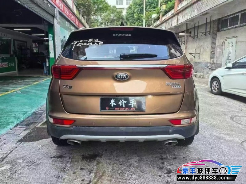 17年起亚KX5轿车抵押车出售