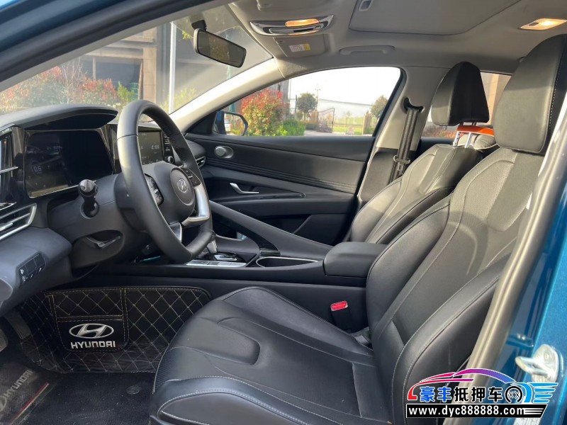 22年现代伊兰特轿车抵押车出售