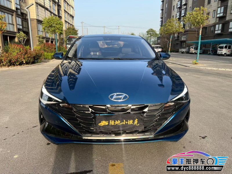 22年现代伊兰特轿车抵押车出售