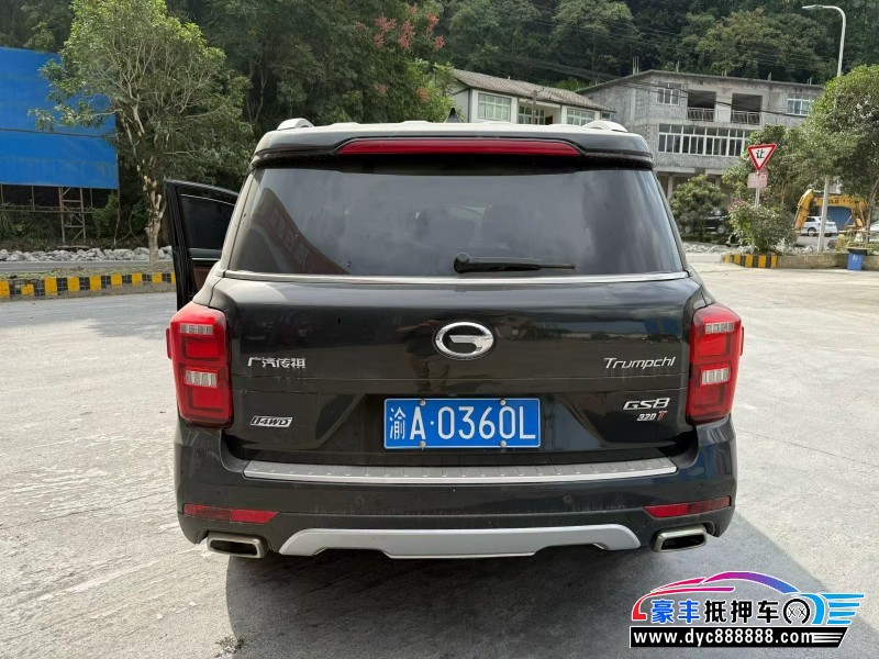 18年传祺GS8轿车抵押车出售