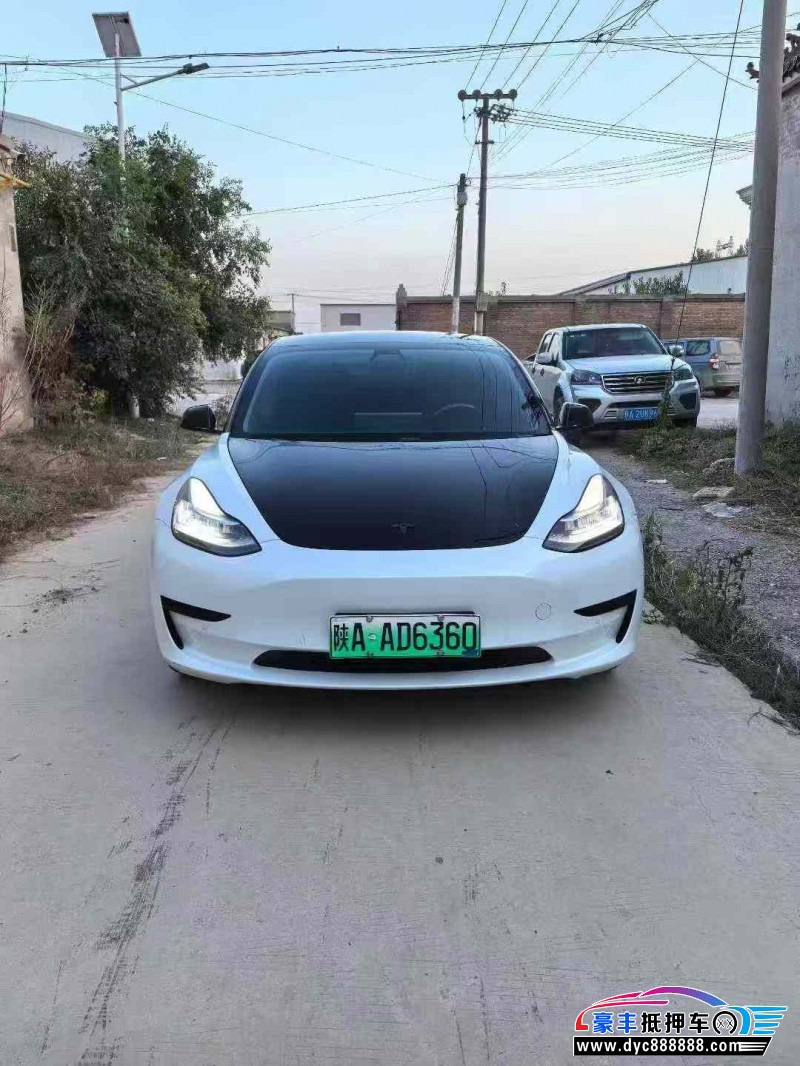 20年特斯拉MODEL 3轿车抵押车出售