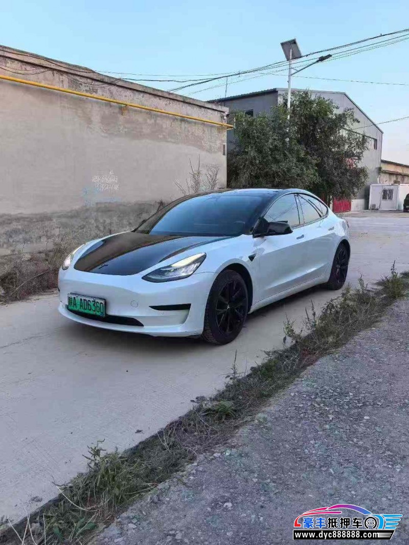 20年特斯拉MODEL 3轿车抵押车出售