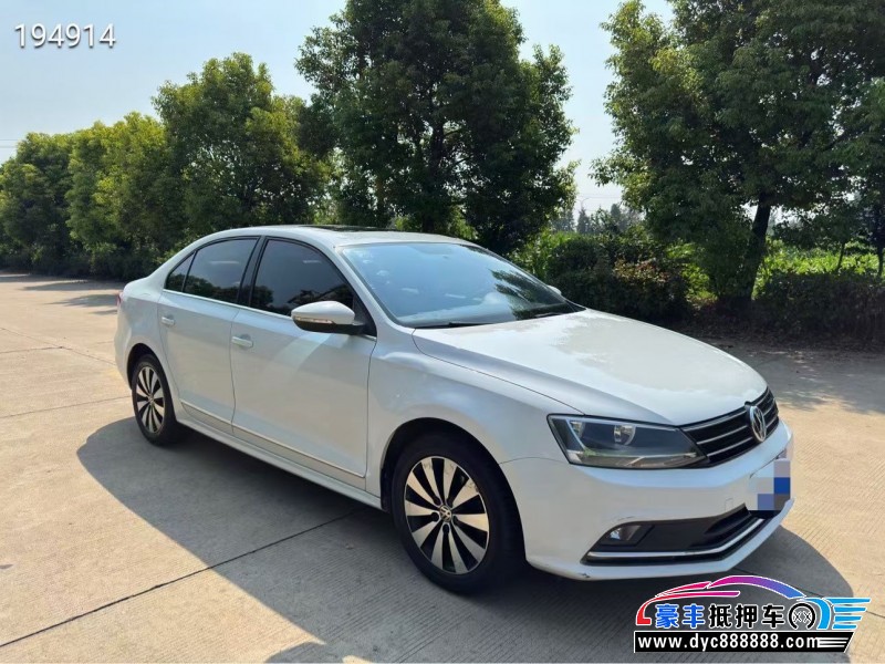 18年大众速腾轿车抵押车出售