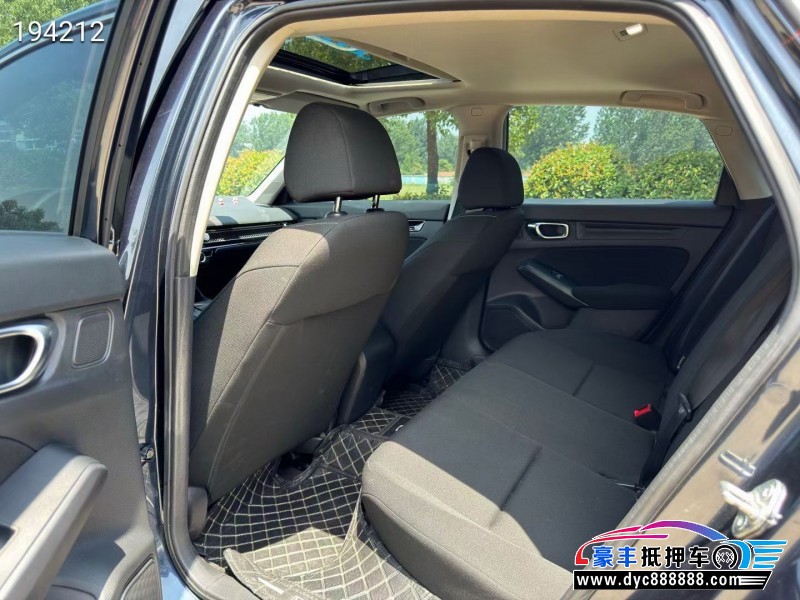 23年本田思域轿车抵押车出售