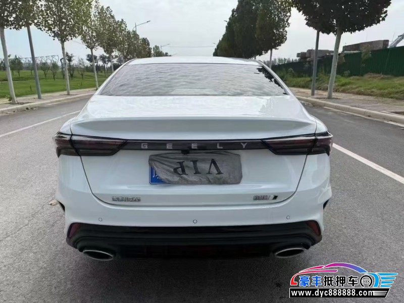 23年吉利缤瑞轿车抵押车出售