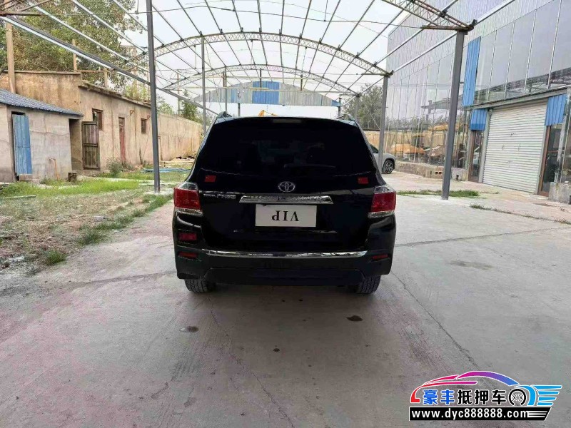 14年丰田汉兰达轿车抵押车出售