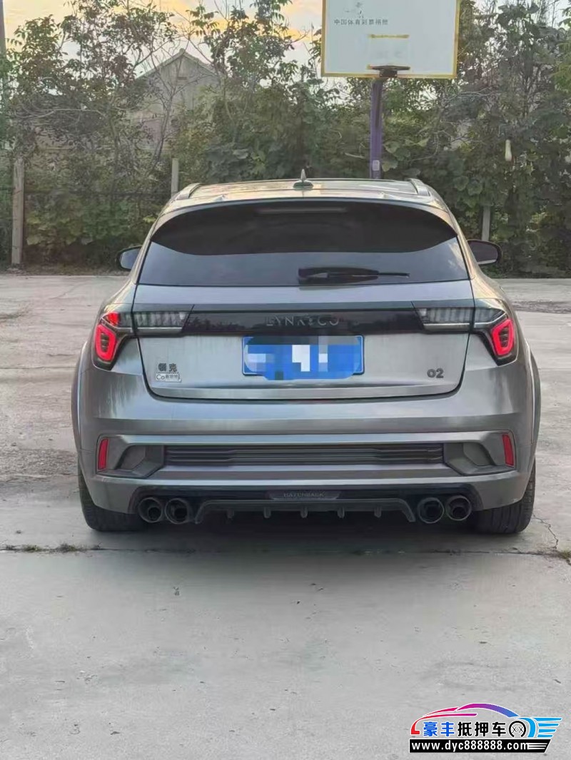 21年领克02轿车抵押车出售