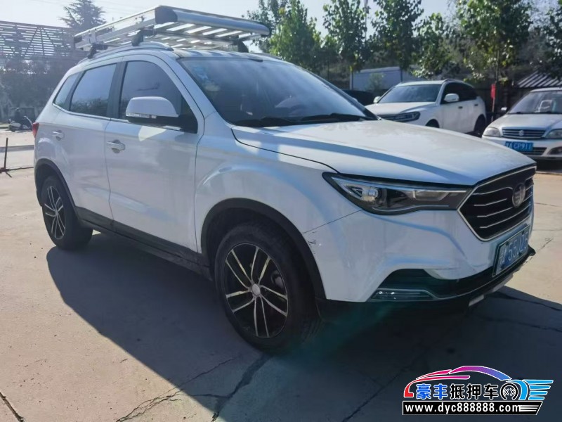 17年奔腾X40轿车抵押车出售