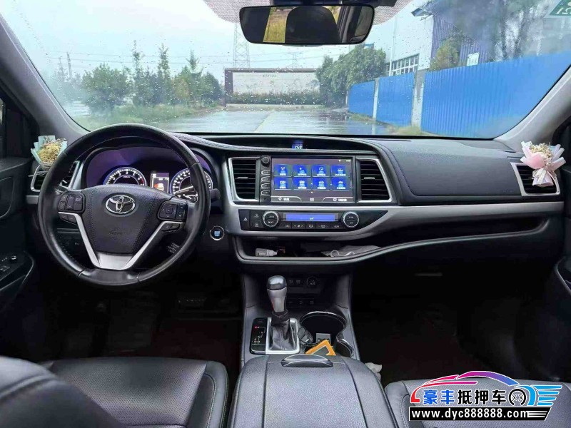 19年丰田汉兰达MPV抵押车出售