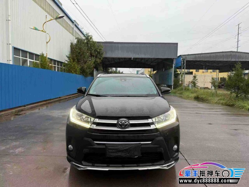 19年丰田汉兰达MPV抵押车出售