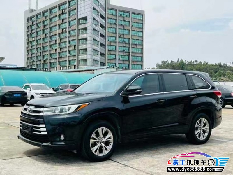 20年丰田汉兰达轿车抵押车出售