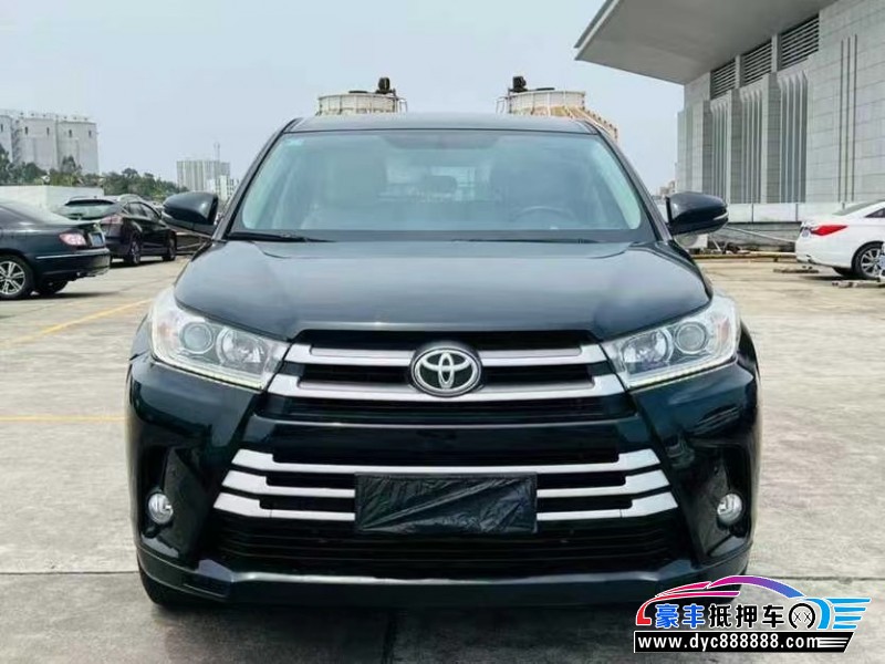 20年丰田汉兰达轿车抵押车出售