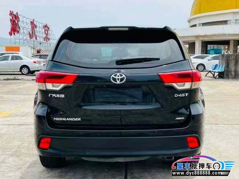 20年丰田汉兰达轿车抵押车出售