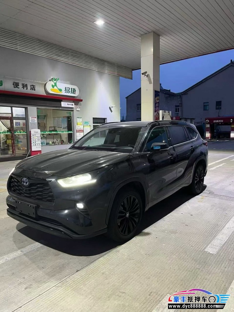 24年丰田汉兰达轿车抵押车出售