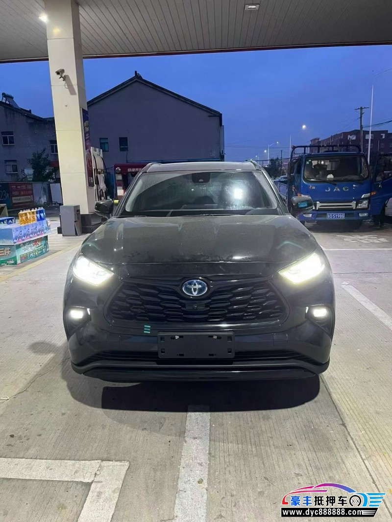 24年丰田汉兰达轿车抵押车出售