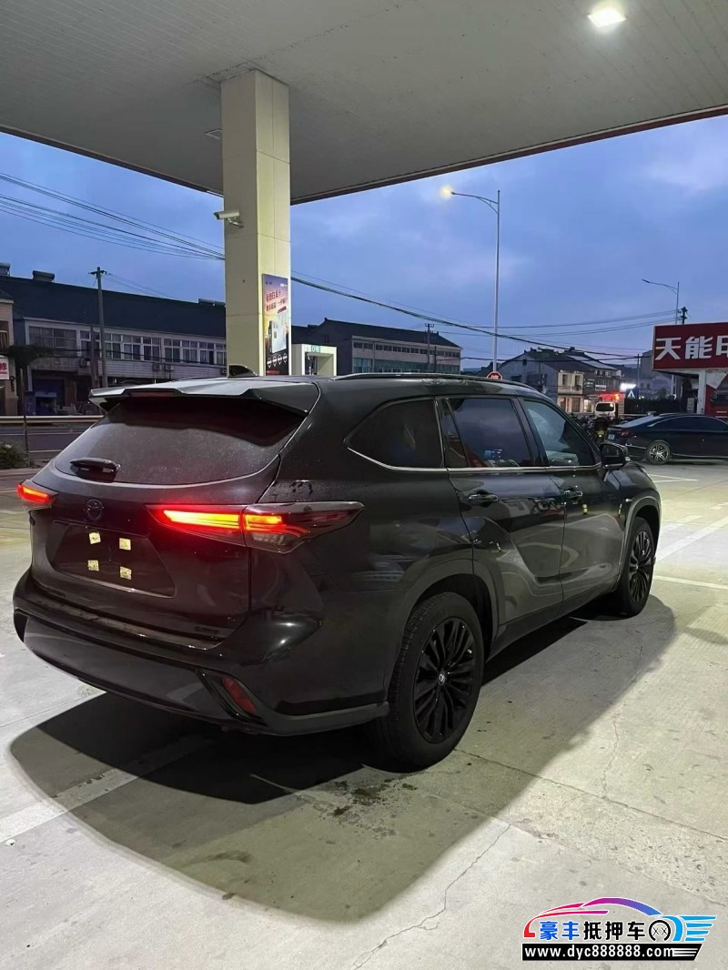 24年丰田汉兰达轿车抵押车出售